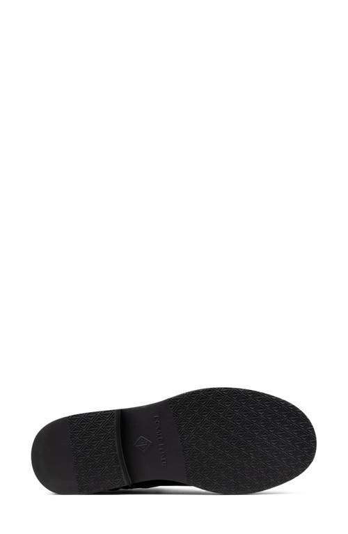 Donald Pliner Speed Lace Up Buckle Boot In Black