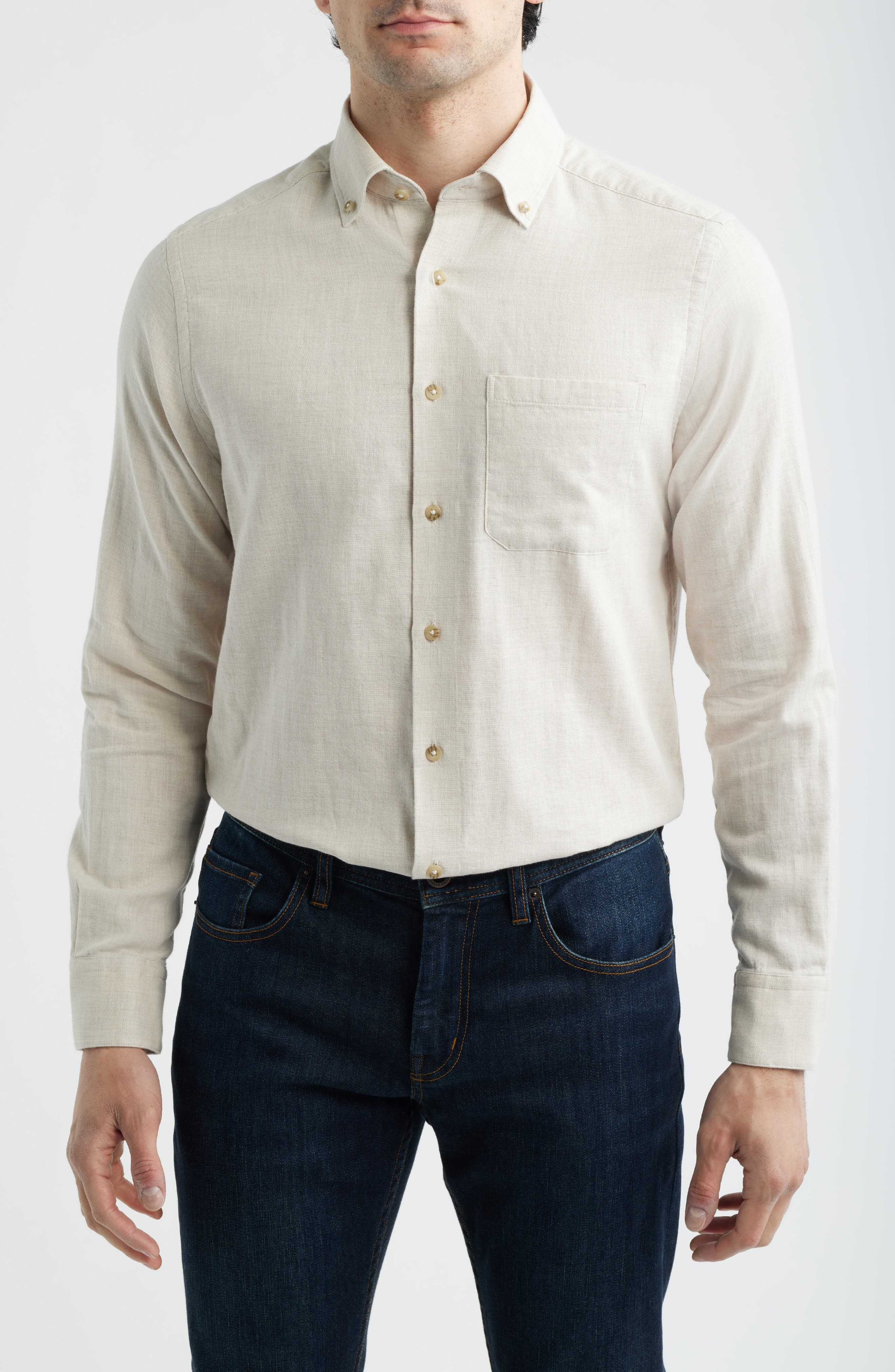 The Chambray Button-Down Shirt