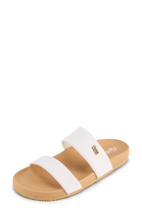 Double Strap Slide Sandal (Women)