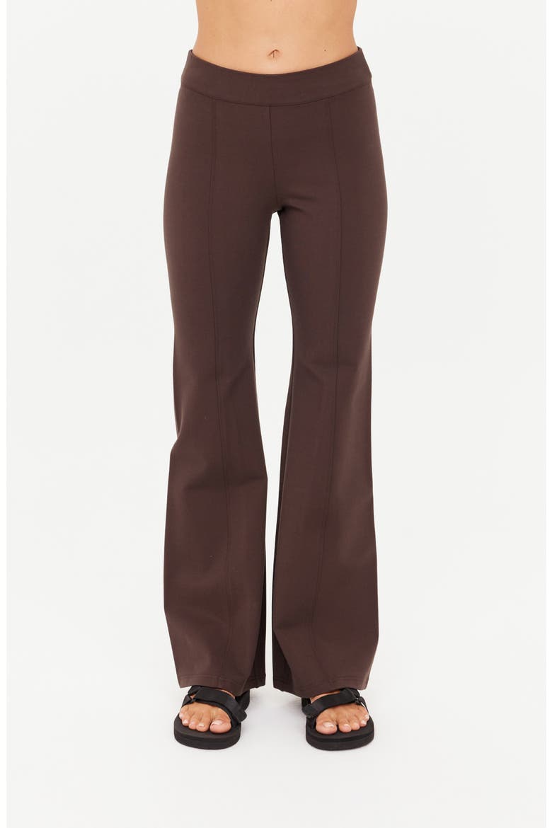 Joyela Flare Pants, Main, color, BROWN