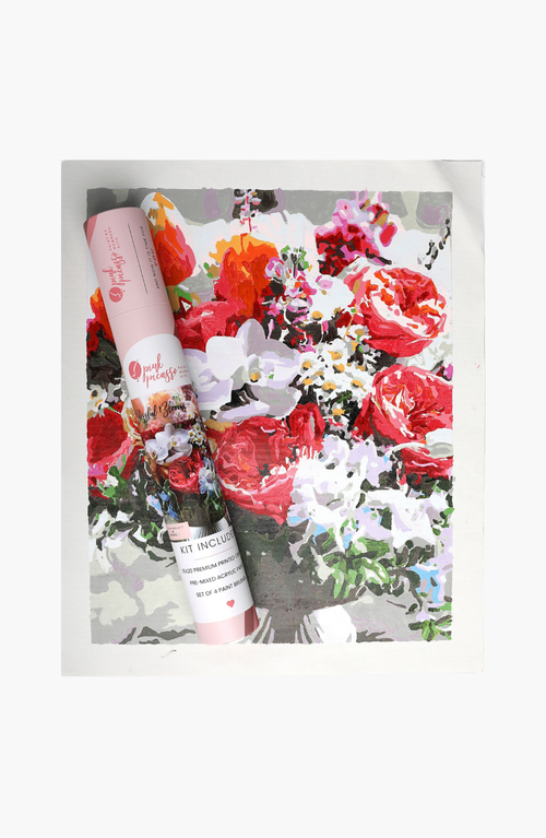Pink Picasso Kits Blissful Blooms Paint by Numbers Kit  product