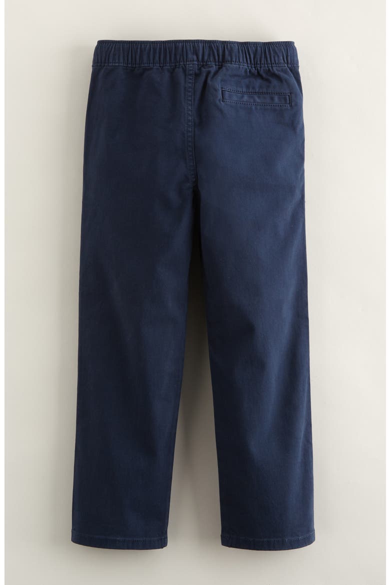 Kids' Relaxed Drawstring Waist Chinos, Alternate, color, NAVY ECLIPSE