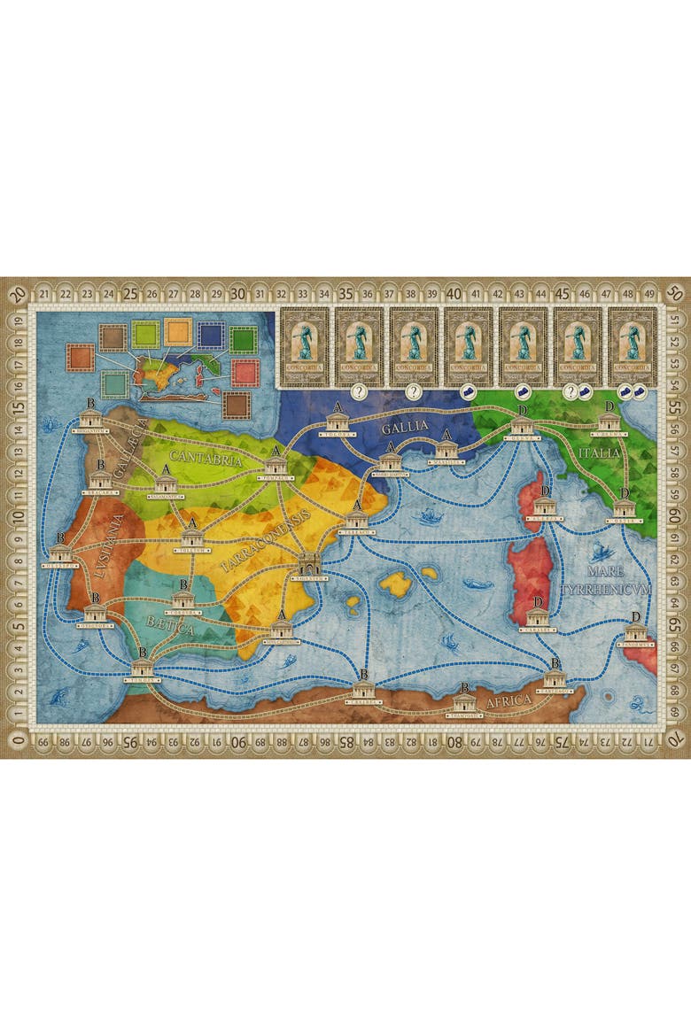 Concordia Salsa Board Game Expansion, Alternate, color, Multicolored