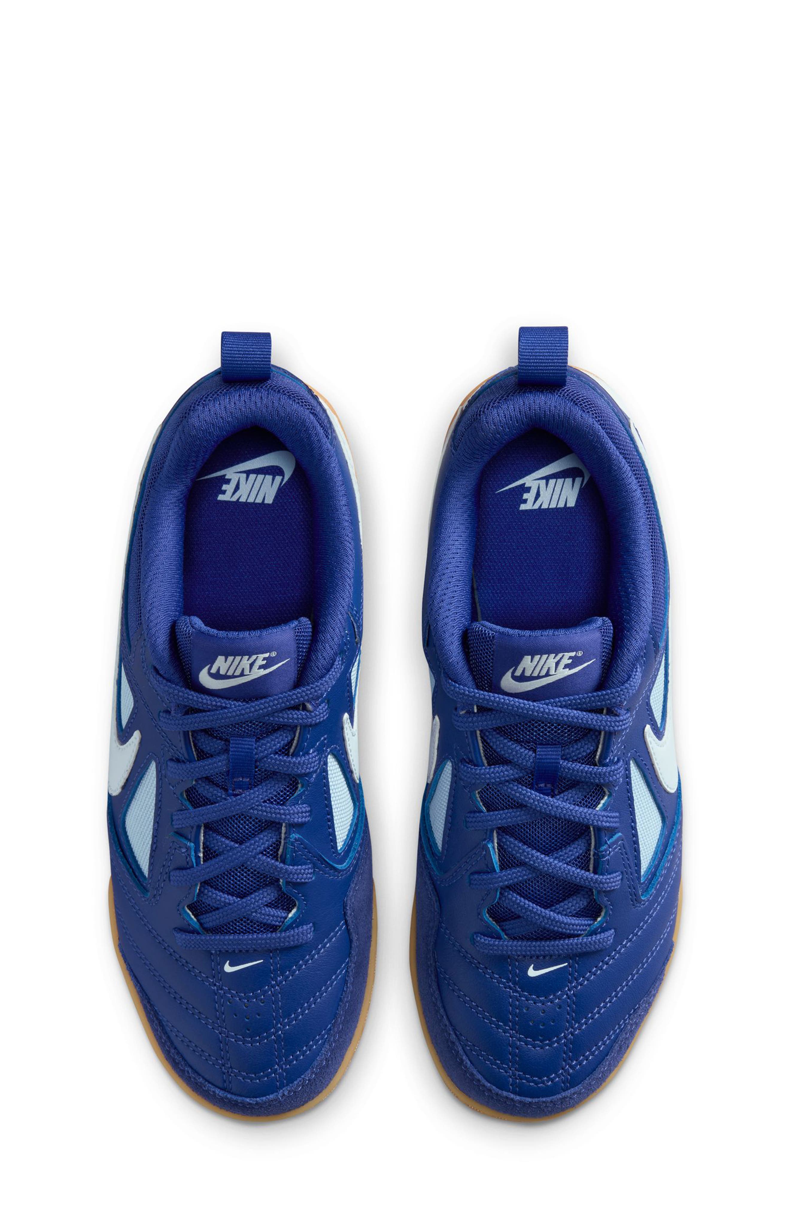 Nike Gato Soccer Sneaker, Alternate, color, Deep Night/ Grey/ Yellow