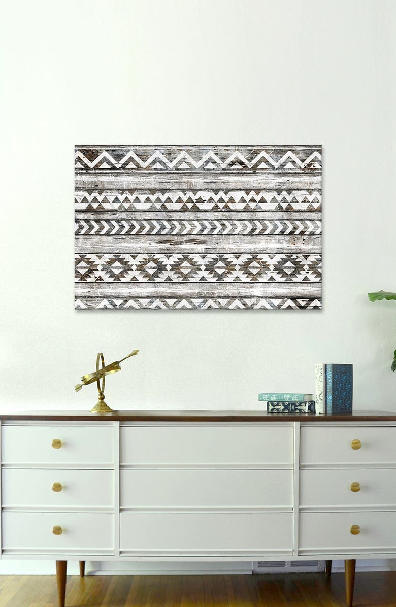 iCanvas Geometric Giclée Print Canvas Art, Alternate, color, 