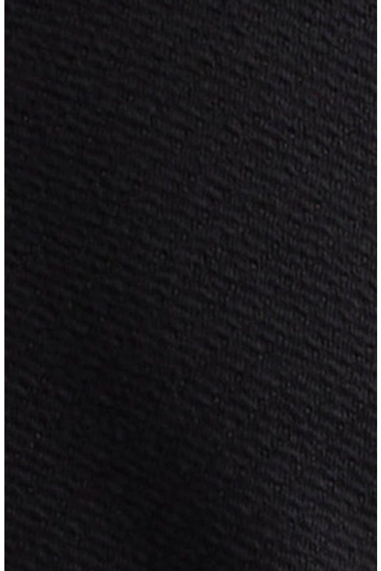 Stretch One-Button Blazer, Alternate, color, SOLID BLACK