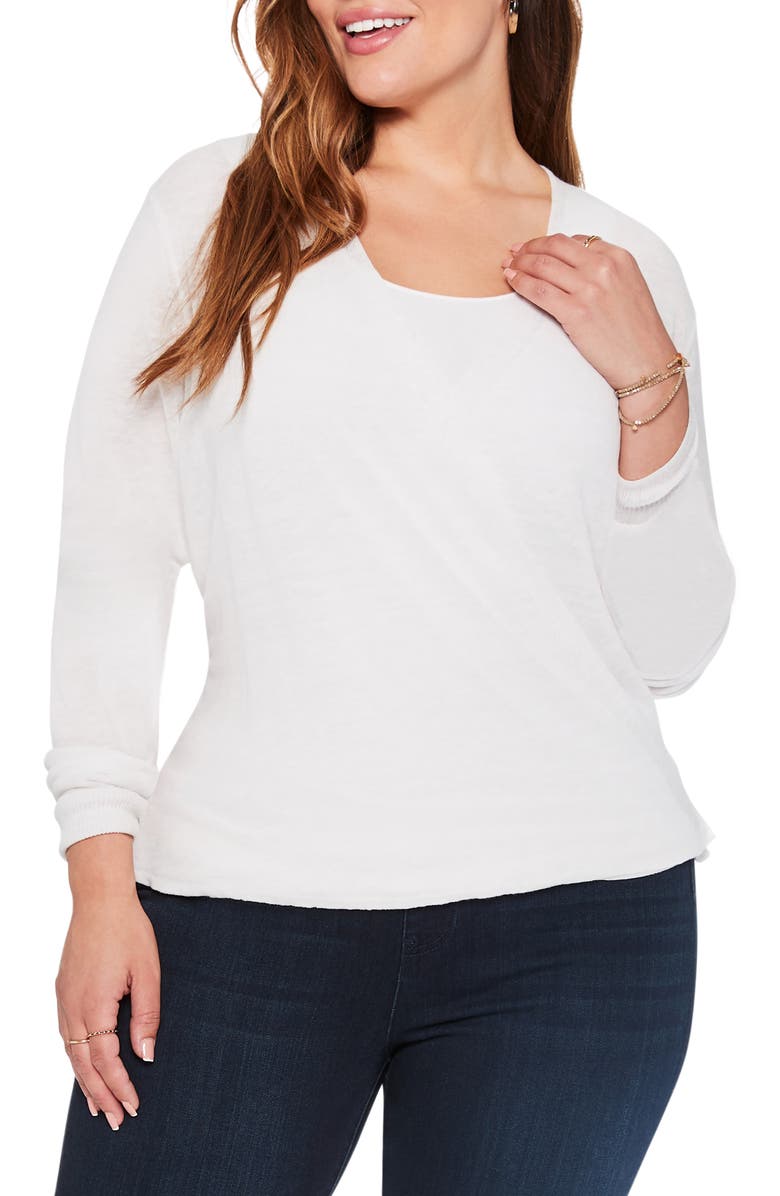 NIC+ZOE All Year 4-Way Convertible Cardigan, Alternate, color, Paper White