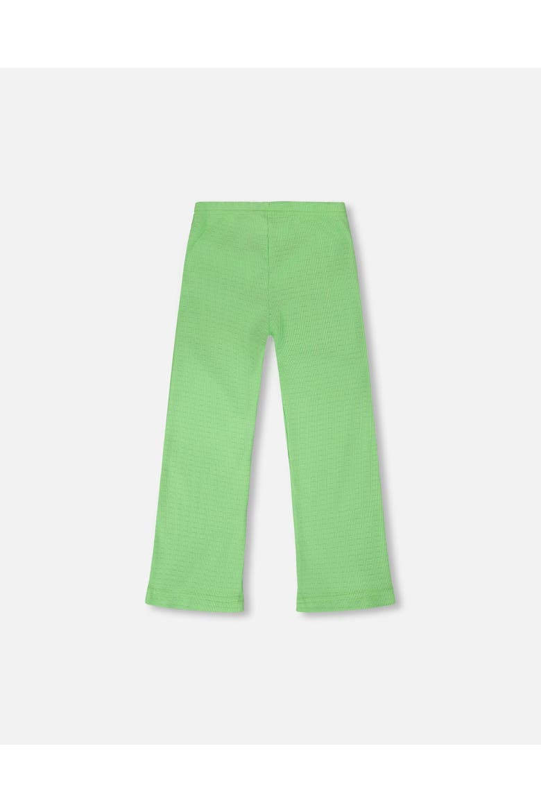 Crinkle Jersey Flared Bottom Leggings, Alternate, color, Mint Green
