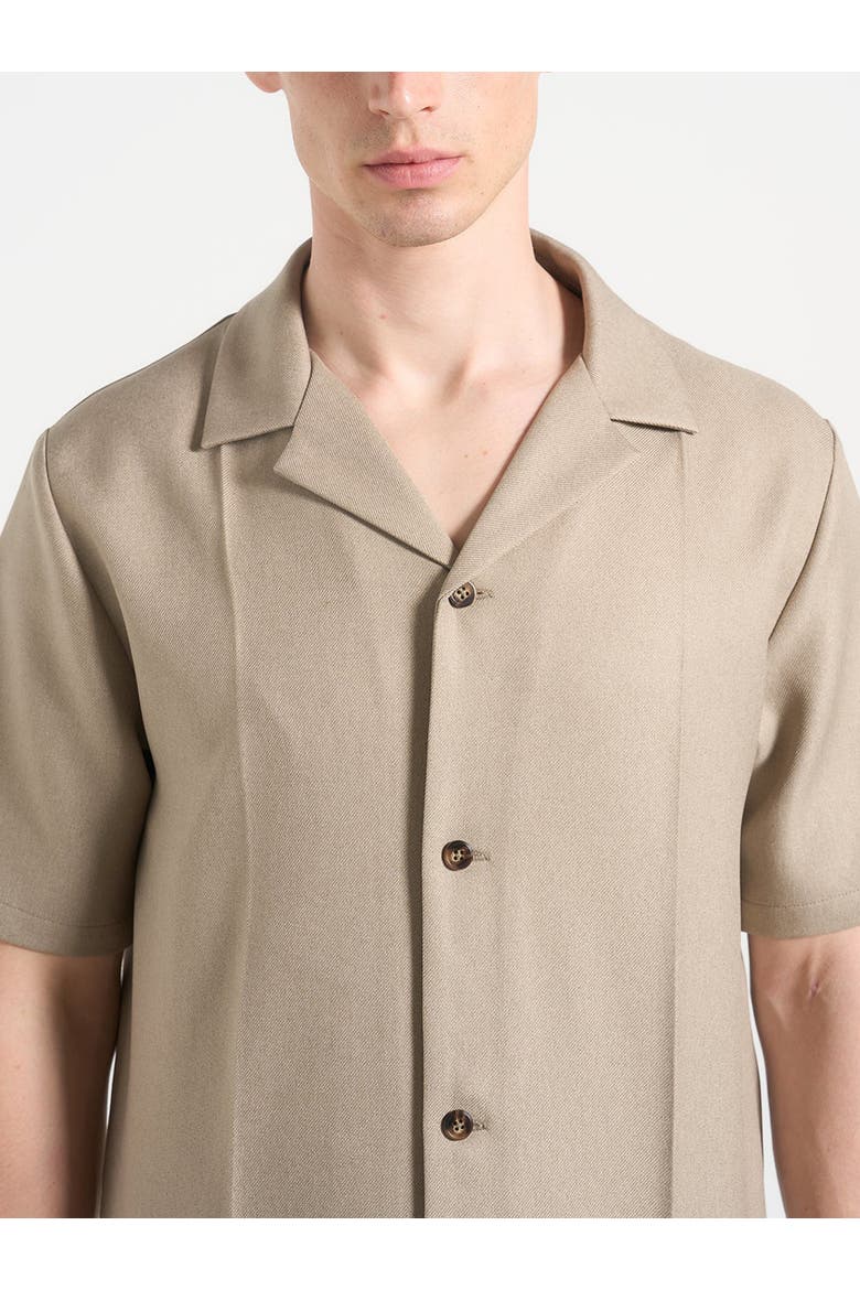 Felix Tailored Shirt With Crease, Alternate, color, Beige