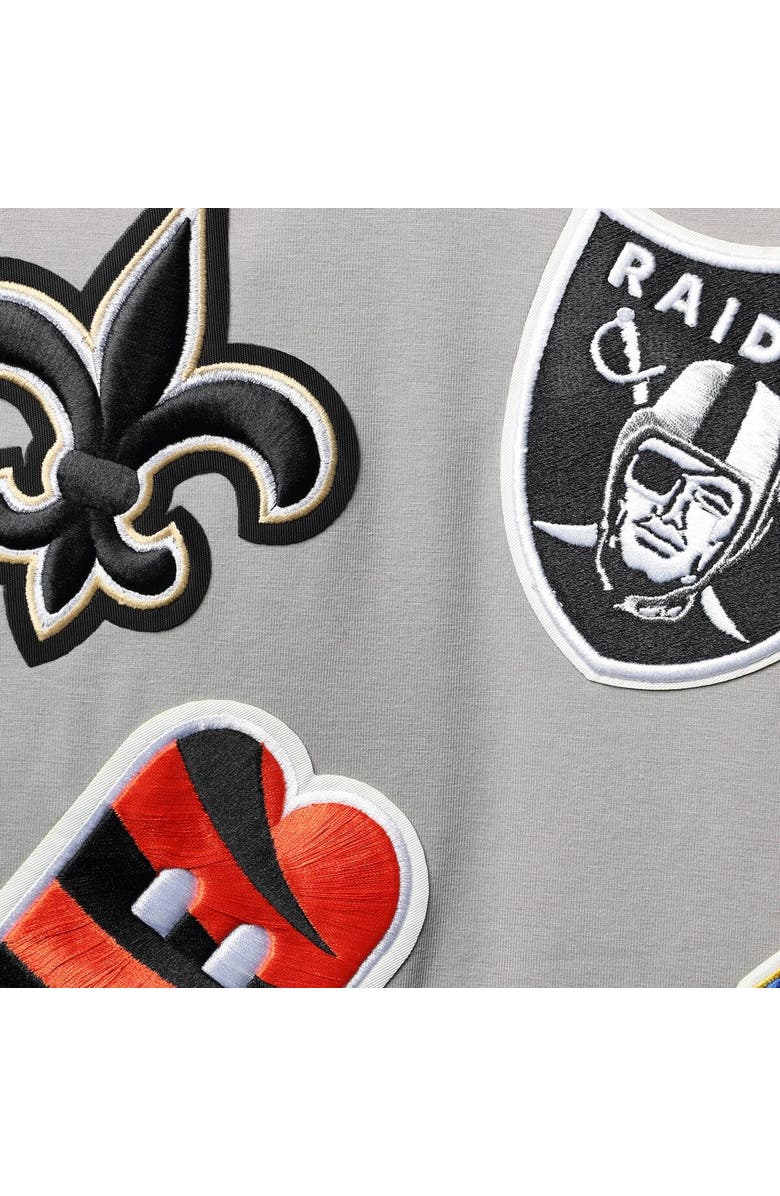 PRO STANDARD Men's Pro Standard Gray NFL League Wordmark T-Shirt, Alternate, color, Gray