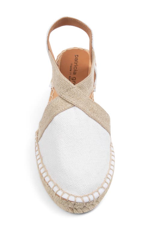 Shop Patricia Green Grace Espadrille Wedge In White