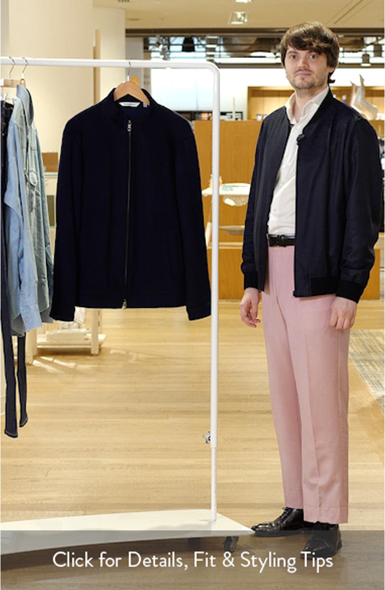 Crown Crafted Flex Merino Wool Bomber Jacket, sales video thumbnail