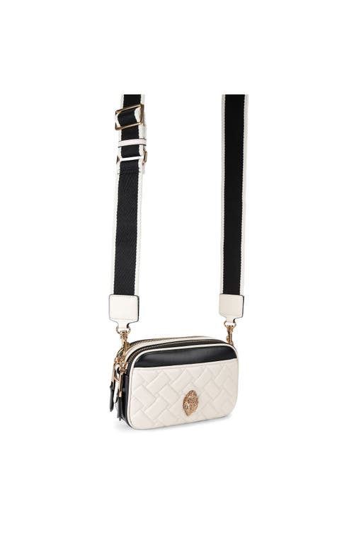 Kurt Geiger London Kensington Leather Camera Crossbody Bag In Multi