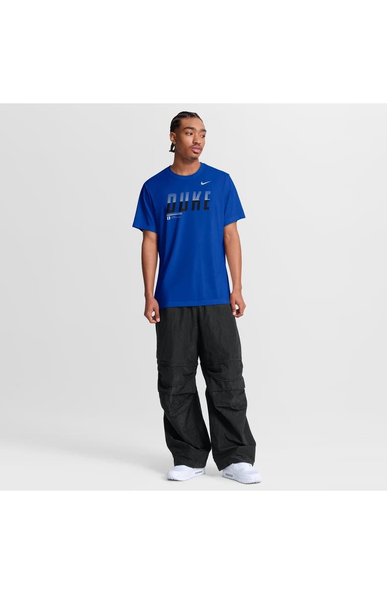 Nike Men's Nike Royal Duke Blue Devils Sideline Legend Dri-FIT T-Shirt, Alternate, color, Royal