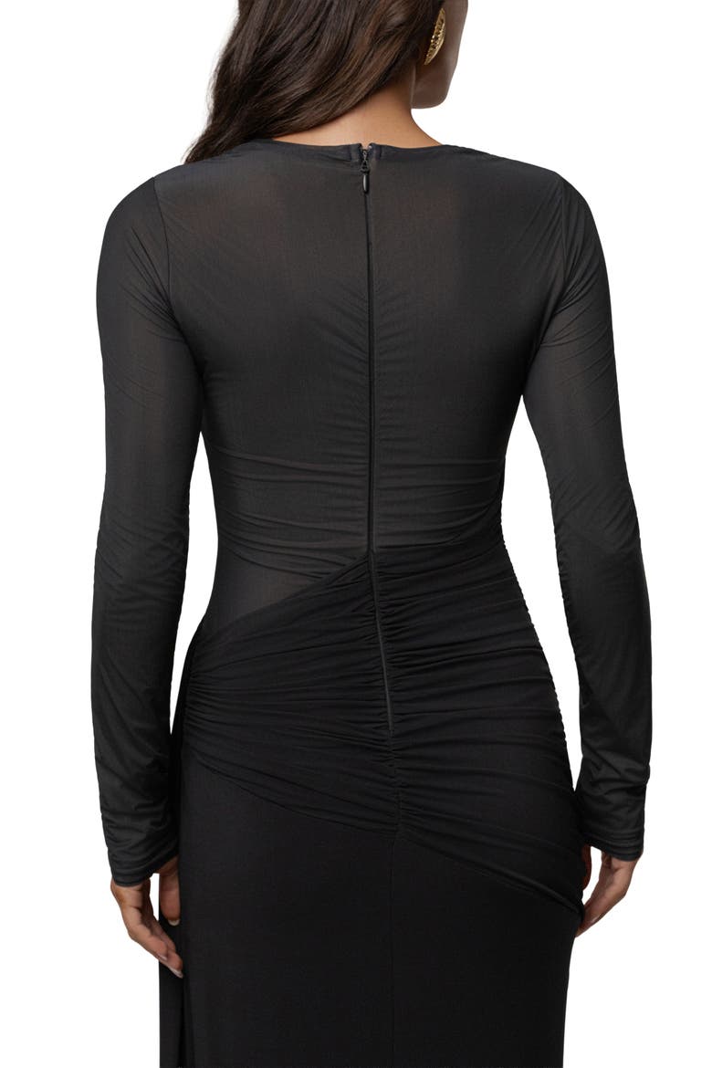 Halo Hour Maxi Dress, Alternate, color, Black