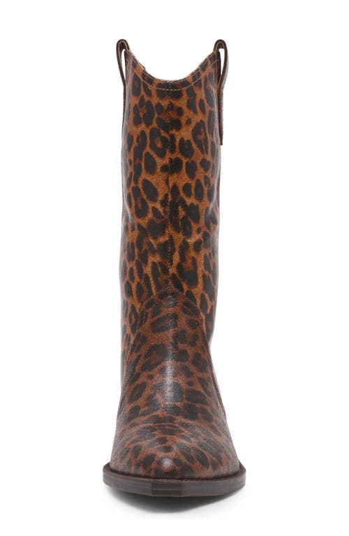 Dolce Vita Dv By Korbella Western Boot In Animal Print