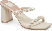 Dolce Vita Perna Imitation Pearl Slide Sandal