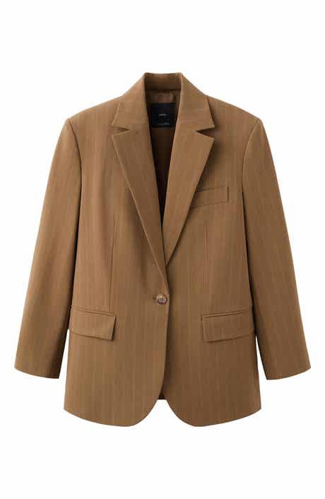 Pinstripe Blazer