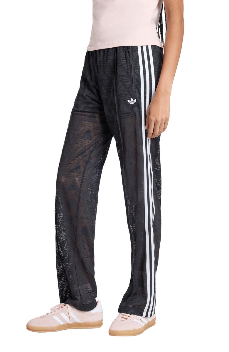 adidas Originals Firebird Lace Track Pants, Main, color, Black/ /