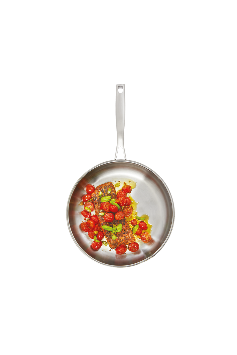 iD3® SS 11in Frypan, Alternate, color, SILVER