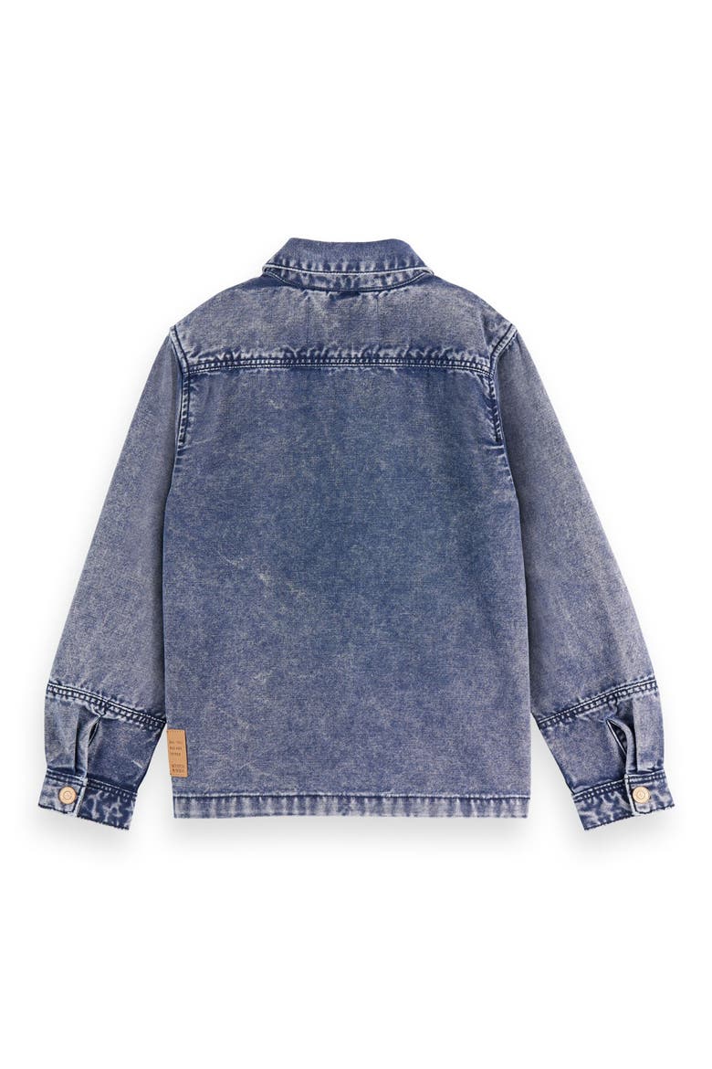 Kids' Canvas Workwear Jacket, Alternate, color, NAVY
