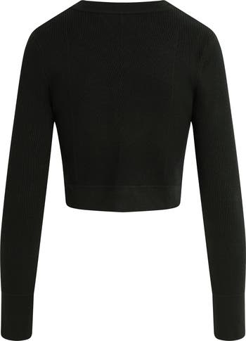 The Quinn Crop Rib Cardigan