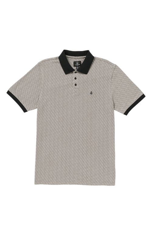 Volcom Natural Stone Polo in Teak 