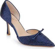 Jewel Badgley Mischka Terresa d'Orsay Pointed Toe Pump