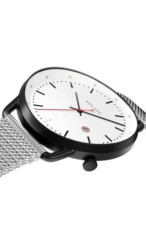 Solios Watches The Solar Curve | White Dial