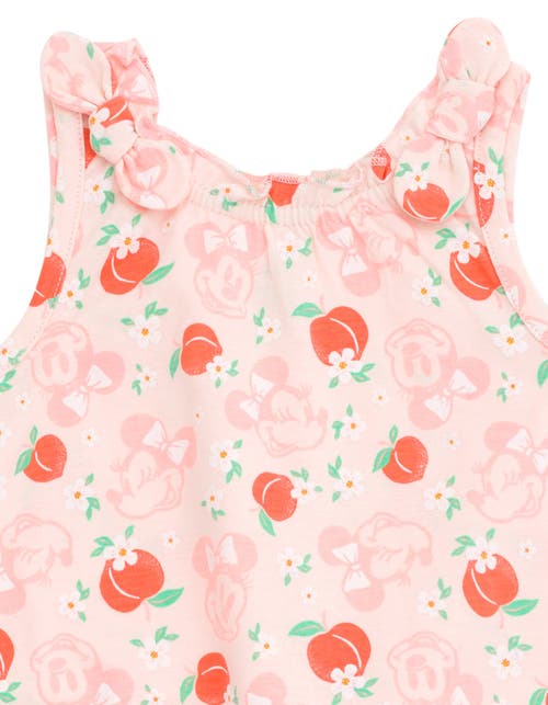 Disney Minnie Mouse Sleeveless Bubble Romper In Multi
