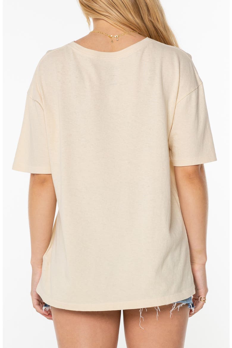 Grateful for Nature Oversize Cotton Graphic T-, Alternate, color, PARCHMENT GRATEFUL FOR NATURE