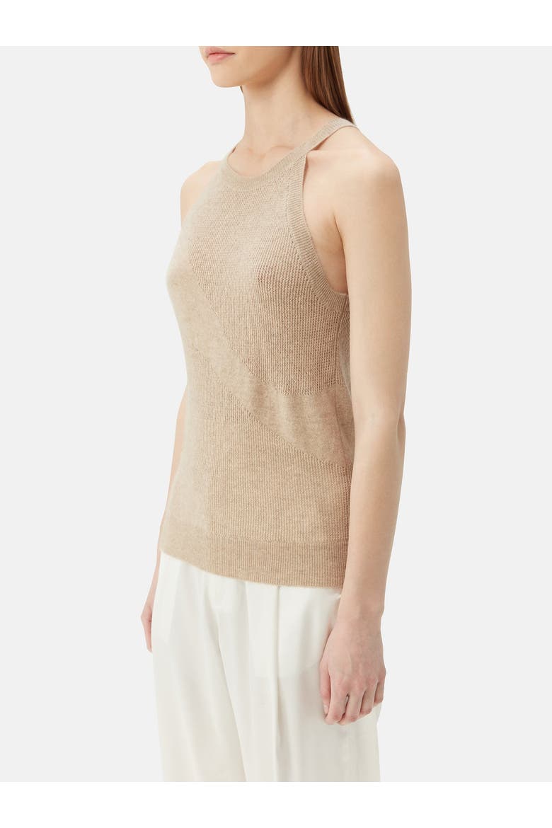 Cashmere Top, Alternate, color, warm grey
