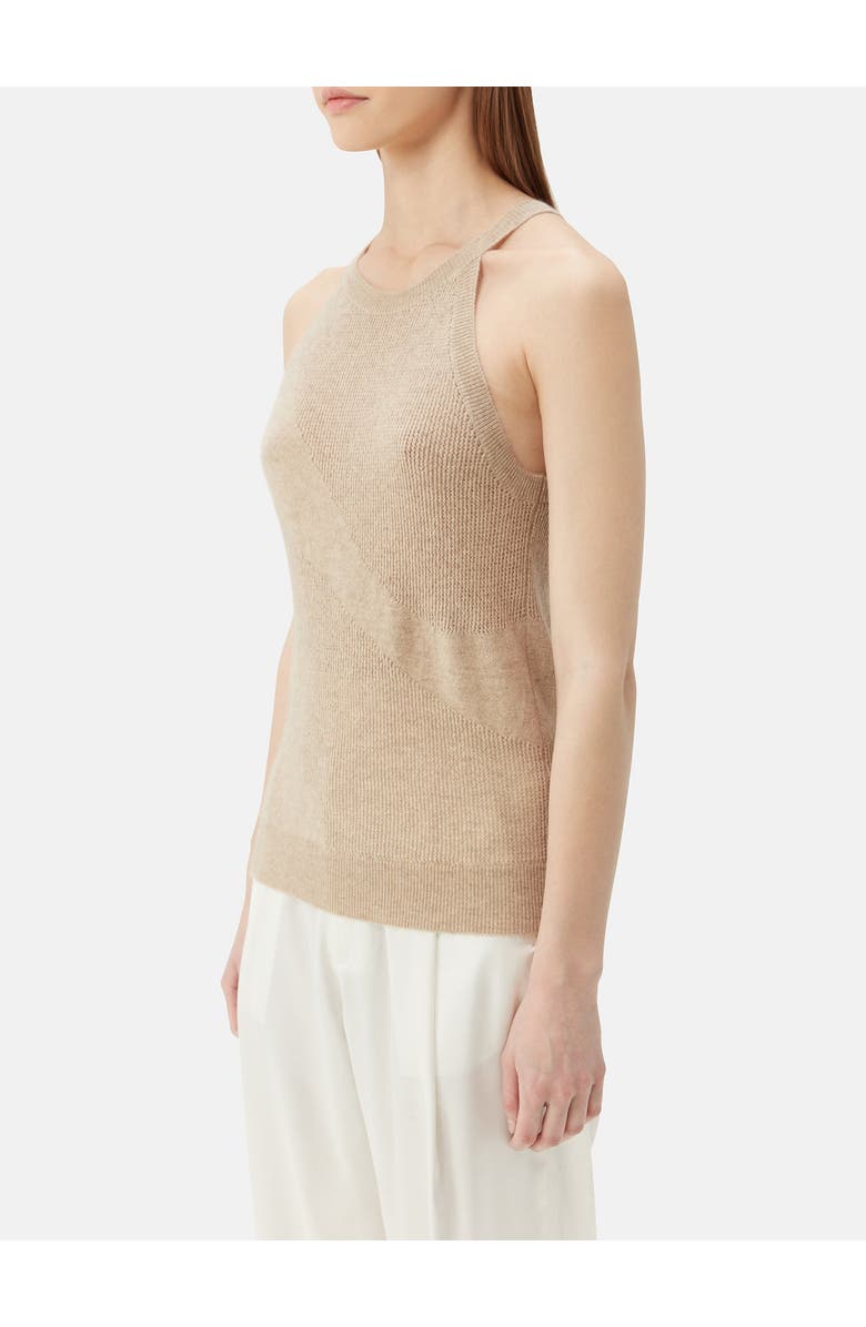 GOBI Mongolian Cashmere Cashmere Top, Alternate, color, Warm Grey