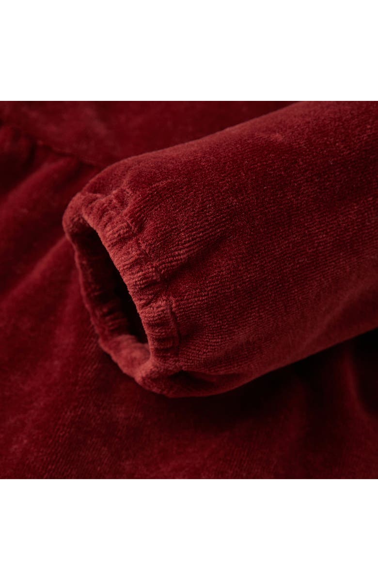 Milkbarn Occasion Long Sleeve One Piece, Alternate, color, Merlot