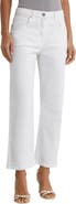 Reiss Selin Crop Straight Leg Jeans