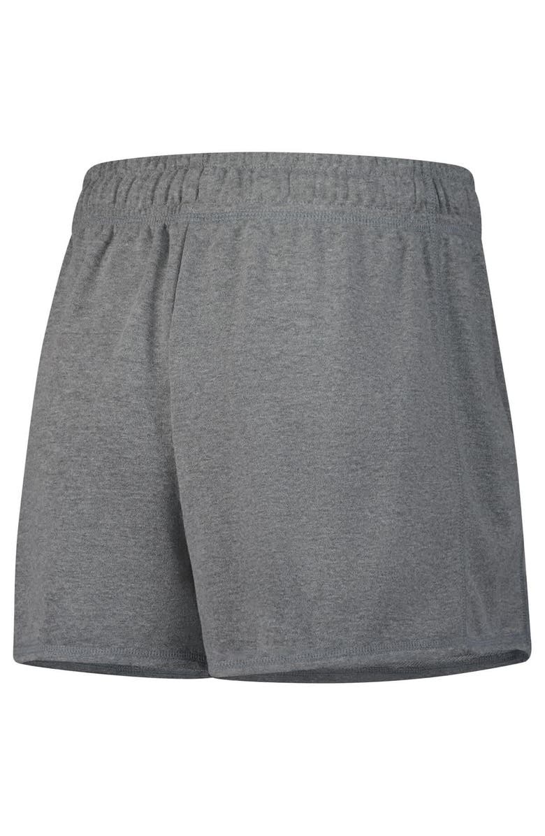 FANATICS Women's Fanatics Heather Gray Colorado Avalanche Logo Shorts, Alternate, color, Heather Gray