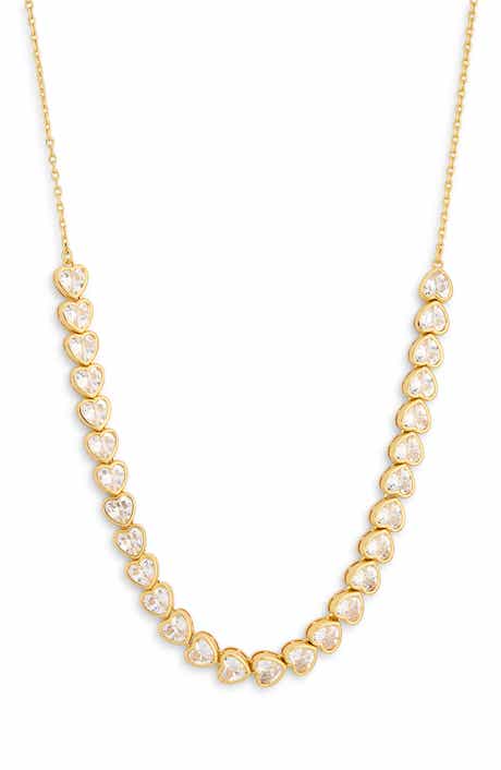 Kate Spade New York cubic zirconia tennis necklace
