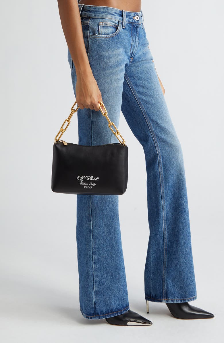 Off-White Small Block Pouch Bag, Alternate, color,