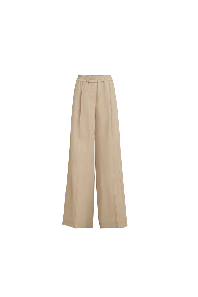 Loose Track trousers, Alternate, color, Beige