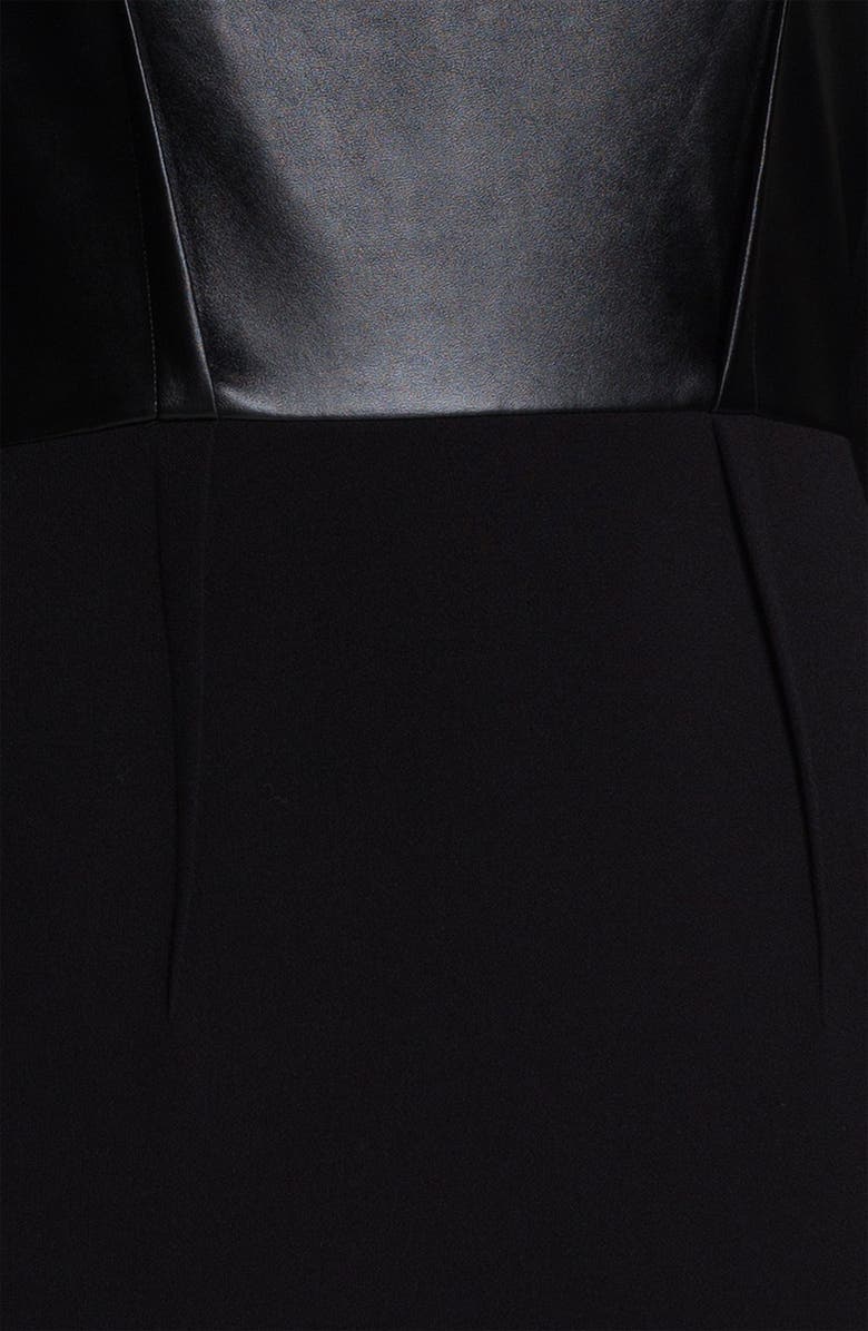 DKNYC Long Sleeve Mix Media Dress, Alternate, color,