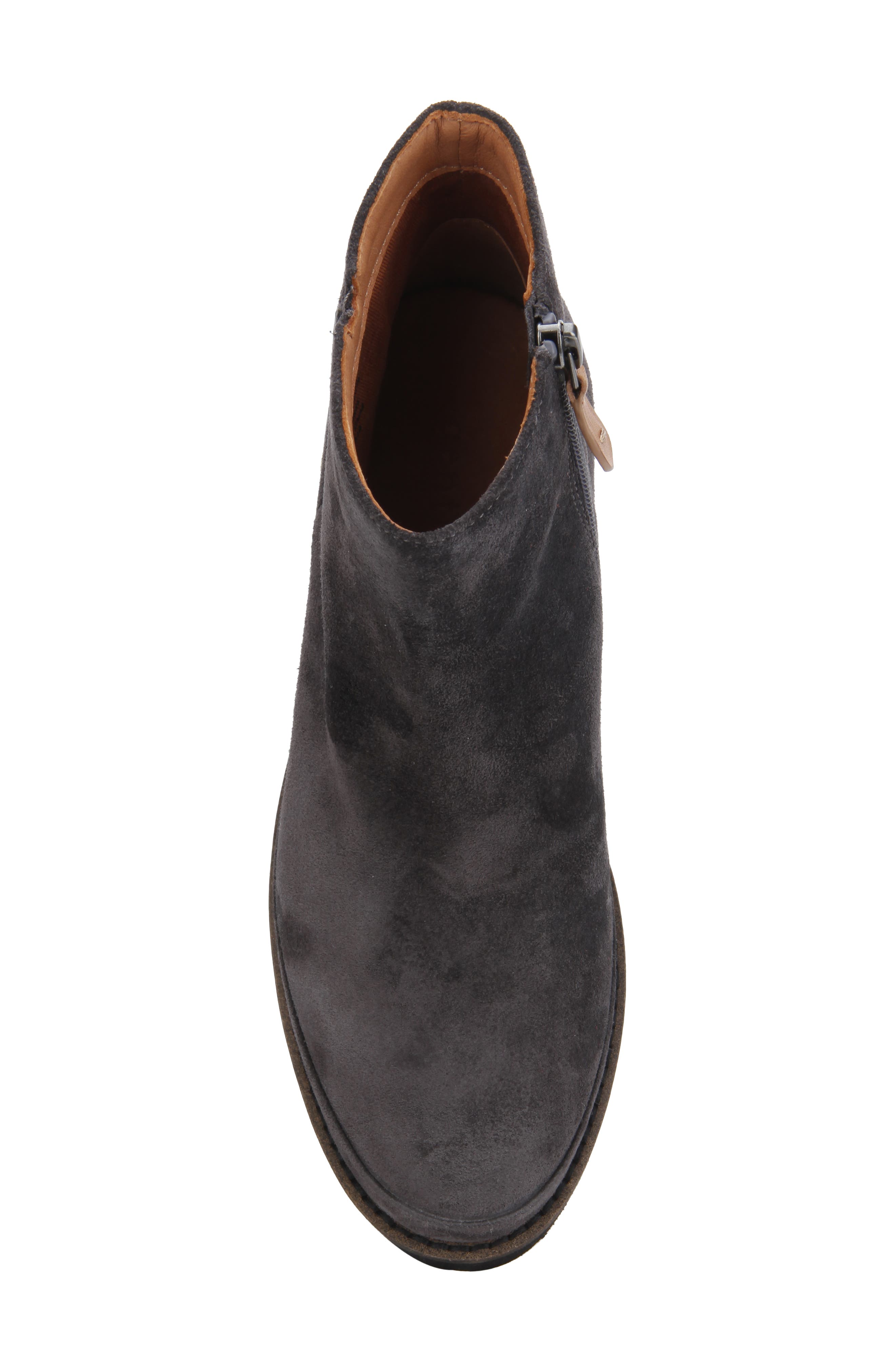by Kenneth Cole Mona Bootie, Alternate, color, CHARCOAL SUEDE