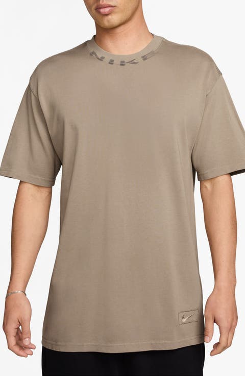 Sportswear Collar Print T-Shirt