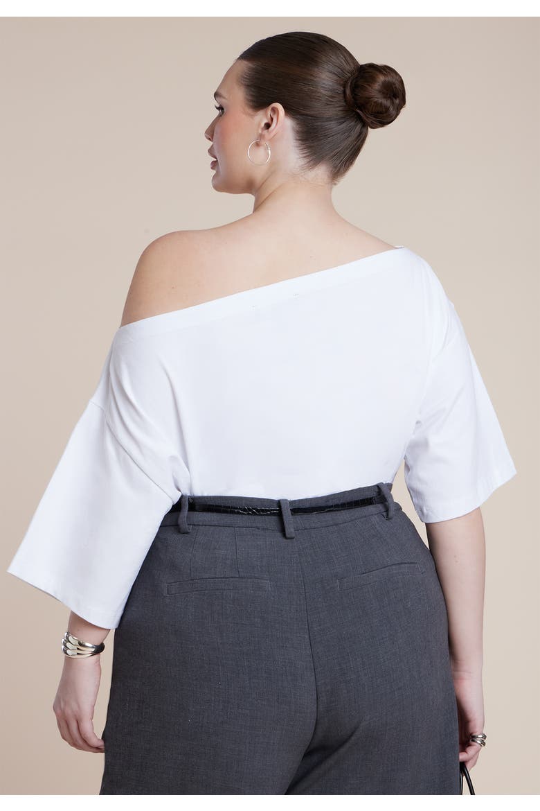 Slouchy Tee, Alternate, color, WHITE