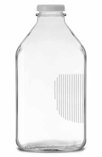 JoyJolt Set of 3 Reusable Glass Beverage Bottles - 64 oz.