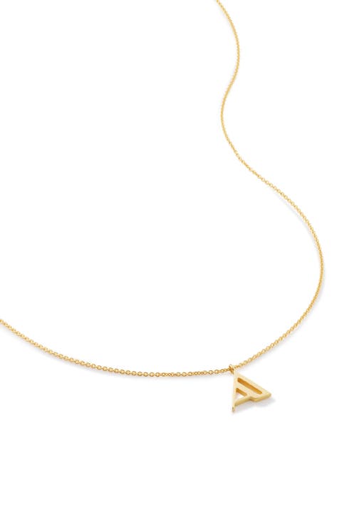Initial Pendant Necklace