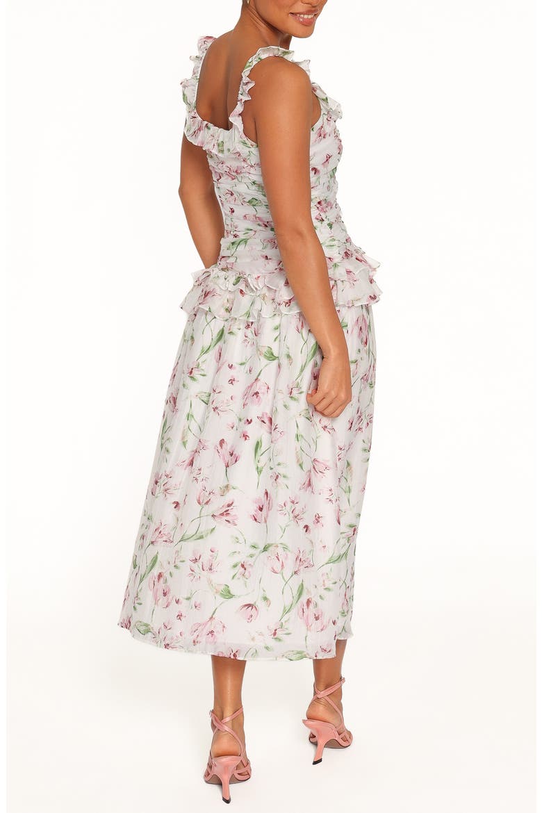 Garcia Midi Dress, Alternate, color, WHITE FLORAL