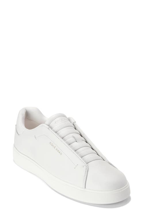 Cole Haan Grandpro Luxe Slip-on Sneaker In White