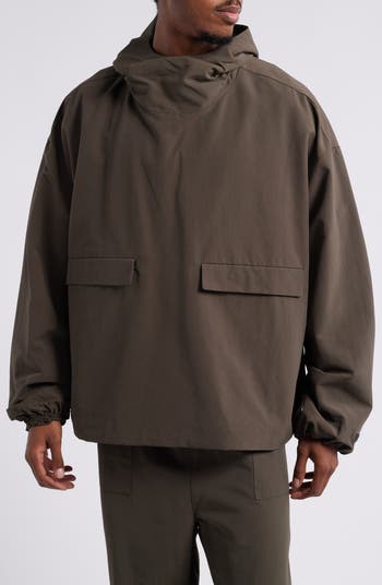 【FOG Essentials】Military Nylon Hooded Anorak Fear of God Essentials Military Nylon Hooded Anorak | PacSun
