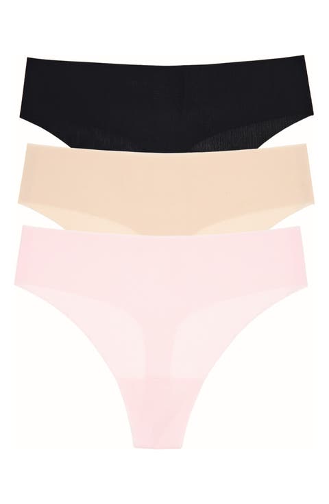 Like Nothing Assorted 3-Pack Thongs