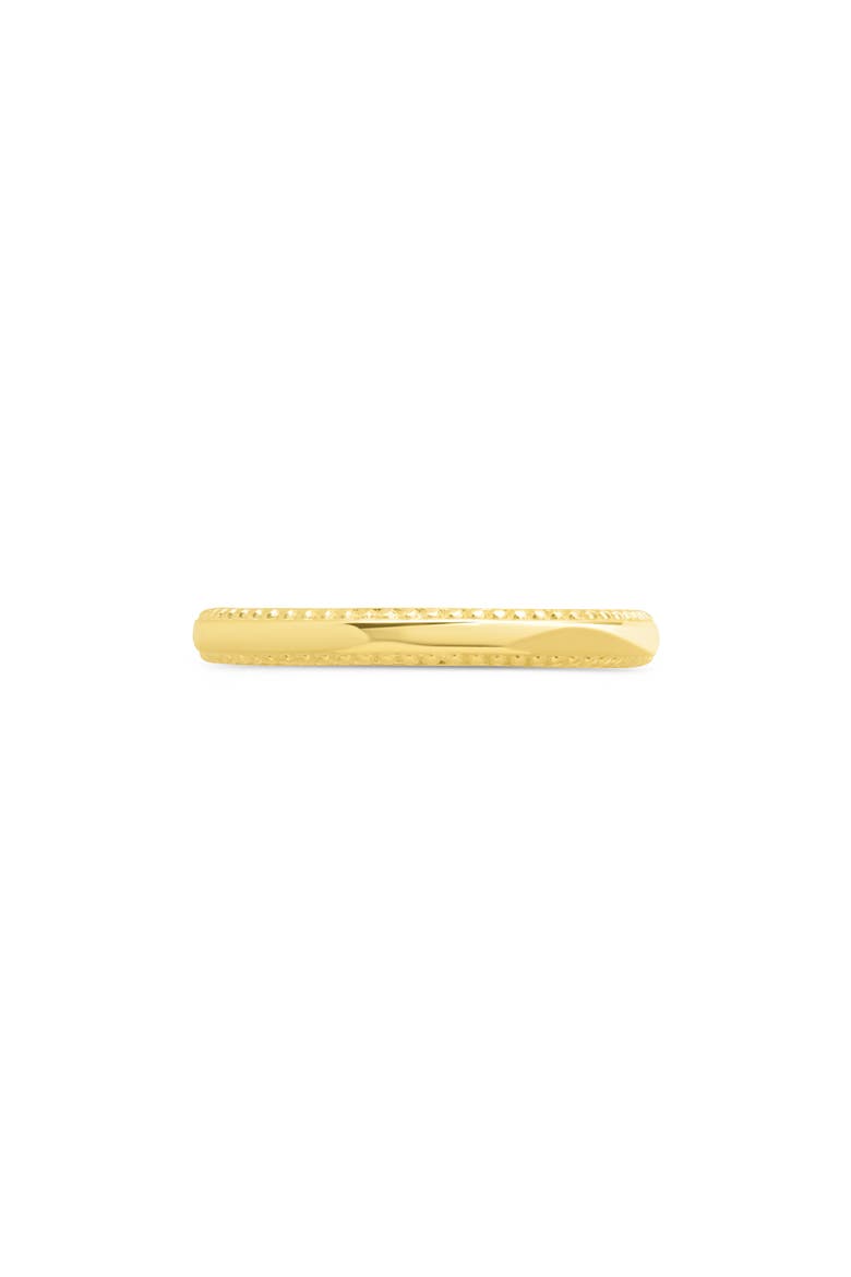 Kayden Milgrain Band Ring, Alternate, color, GOLD